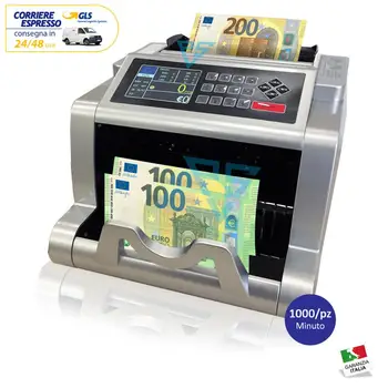 Counts money mixed Detector counterfeit Contabanconote Mixed Euro Dollar UV IR MG 3D Ships from Italy 48/ h Updated
Counts money mixed Detector counterfeit Contabanconote Mixed Euro Dollar UV IR MG 3D Ships from Italy 48/ h Updated