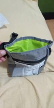 Pet bolsas para premios para adiestramiento de perros desmontable portátil mascota perrito bolsillo de alimentación Snack para cachorros recompensa interactivo cintura de bolsa