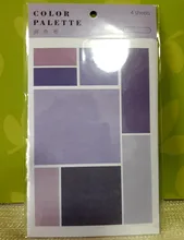 Journamm-pegatinas de índice de color de lunares morandy, Bloc de notas, álbum de recortes, diario, creación de tarjetas felices, decoración, pegatinas de sellado, 76 Uds.