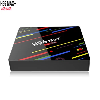 H96 Max+ 4K Android 9.0 Set Top Box 4GB 64GB ROM RK3328 4 Core 5Ghz WIFI Media Player Support Google Youtube USB 3.0 HD tv BOX
H96 Max+ 4K Android 9.0 Set Top Box 4GB 64GB ROM RK3328 4 Core 5Ghz WIFI Media Player Support Google Youtube USB 3.0 HD tv BOX