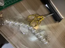 Correa de bolso corto con cuentas de perlas 22cm correa de hombro corta bolso manija Diy cadena bolsa Accesorios