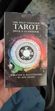 El salvaje desconocido Tarot cubierta 78 tarjetas y guía Kim Krans