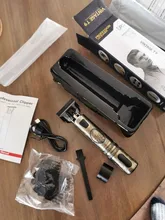 Maquinilla eléctrica para cortar el pelo T9 para hombre, afeitadora inalámbrica, recortadora de barba, Máquina para cortar cabello de barbero de 0mm, 2021