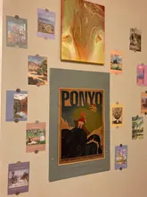 Ins-postales de pintura de fama mundial Retro nórdico, 15 hojas decorativas, Adhesivo de pared de fondo, tarjetas de felicitación de un solo lado