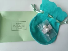 LouLeur-pendientes plata de primera ley perla blanca rosada para mujer, aretes pequeños, plata esterlina 925, concha de 6-8mm, venta al por mayor