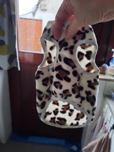 Chaleco de terciopelo para perros pequeños, ropa de invierno para mascotas, camiseta de yorkshire terrier de leopardo, chihuahua