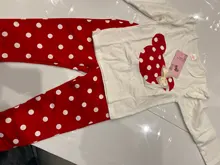 Ropa de algodón de manga larga de conejo para niños y niñas, trajes informales de Minnie para bebés, venta al por menor, novedad de 2021, envío gratis