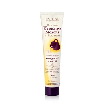Омолаживающий Eveline cream for hands and nails based on goat milk and collagen 125 ml
Омолаживающий Eveline cream for hands and nails based on goat milk and collagen 125 ml