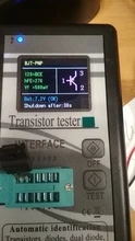 Multiusos Transistor Tester 128*160 diodo tiristor capacitancia resistencia inductancia MOSFET ESR LCR Metro pantalla TFT Color