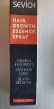 Tratamiento para la pérdida del cabello, aerosol para crecimiento del cabello Natural de jengibre orgánico, cuidado del cabello, 30ml, TSLM2
