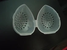 Soporte de esponja de belleza estuche de almacenamiento, maquillaje, licuadora, soporte para esponjas, vacío, cosmético, en forma de huevo, transparente, caja de secado 2020, 1 ud.