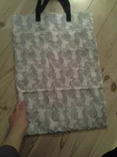 1 bolsa de cubo colgante grande para pañales de tela, insertos de pañal, lavandería con dos cremalleras reutilizables