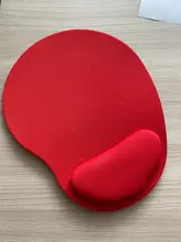 Nueva pequeña forma de los pies Mouse Pad apto para confort de muñeca de Color sólido Juegos de ordenador alfombrilla creativo EVA almohadilla blanda para ratón 1 Pc