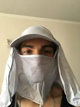 Visor Unisex sombreros de Sun Protector gorra de protección UV cubrir cuello y rostro sol protección deporte al aire libre senderismo pesca sombreros