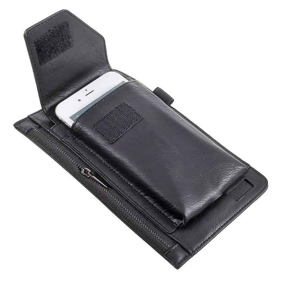 HOMTOM S17 внутренний карман на молнии (2018) Вертикальный чехол для ремня | Мобильные