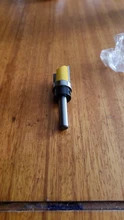 Plantilla de vástago de 8mm para carpintería, broca de enrutador, broca, fresa escariadora recta, recortadora de limpieza, cortador de espiga embellecedor empotrado, 1 ud.