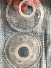 Genérico eléctrico accesorios de bomba de mama bebé alimentación silicona cojín de masaje