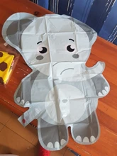 Globos de papel de aluminio con dibujos de animales para niños, Globos de aire de ardilla, zorro, decoraciones para fiesta de cumpleaños, juguetes inflables de erizo