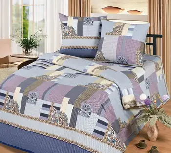 Bed linen coarse calico "art Tex design"-"Quadro" 
Bed linen coarse calico "art Tex design"-"Quadro"