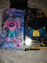 Disney Marvel los niños congelados reloj juguetes niños deformación araña Hombre-Capitán América electrónica de dibujos animados niños niñas niño reloj