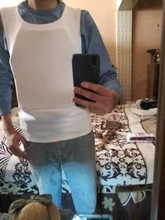 Chaleco antibalas de nivel IIIA, ropa de trabajo ultraligera, cómoda, ligera, oculta en el interior, suave