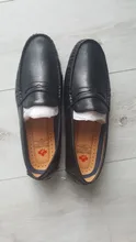 Mocasines de cuero para hombre, zapatos planos cómodos sin cordones, de marca, informales, para verano, 2021