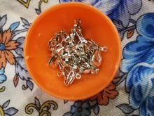 Accesorios de aretes con Clip para oreja de tornillo, convertidor de oreja no perforada con Base de cabujón de bucle, bisel en blanco, apto para pendientes, fabricación de joyas DIY