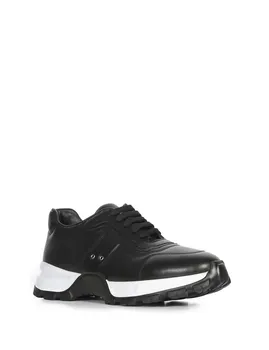 

İLVİ Layf Men's Sneaker Black Leather