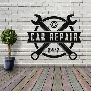 Car Repair 24/7 Garage Wall Sticker Car Service Garage Workshop Decal Wall Art Decoration A001381
Car Repair 24/7 Garage Wall Sticker Car Service Garage Workshop Decal Wall Art Decoration A001381