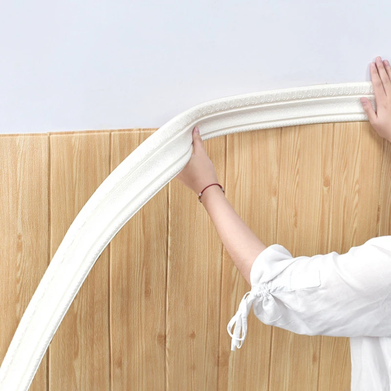3D Foam Waist Line Waterproof Wall Sticker Self-adhesive Anti-collision Edge Strip Baseboard Living Room
3D Foam Waist Line Waterproof Wall Sticker Self-adhesive Anti-collision Edge Strip Baseboard Living Room