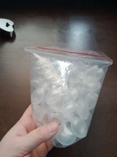 Juguetes de plástico de 4 tamaños, 50 Uds., chirriantes, fabricante de ruido, inserto de accesorios, repuesto de reparación