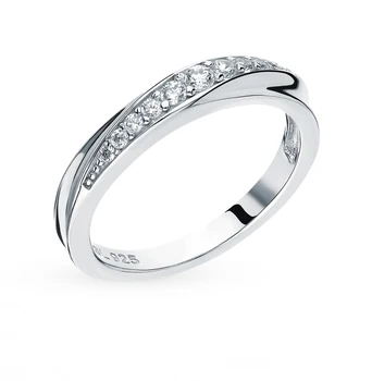 Silver ring with cubic zirconia sunlight sample 925
Silver ring with cubic zirconia sunlight sample 925