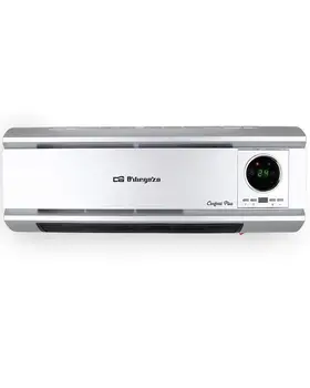 Ceramic SPLIT ORBEGOZO SP 6500 - 2 powers (1000/2000W) -Fan mode-LED indicator PANEL-remote control-PROGRAM
Ceramic SPLIT ORBEGOZO SP 6500 - 2 powers (1000/2000W) -Fan mode-LED indicator PANEL-remote control-PROGRAM
