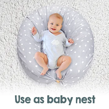Pillow Pregnant Multifunctional, Cushion Lactation Baby, Nest Bed Baby, Protector Cradle + Cushion Internal. Covers 100% Cotton
Pillow Pregnant Multifunctional, Cushion Lactation Baby, Nest Bed Baby, Protector Cradle + Cushion Internal. Covers 100% Cotton