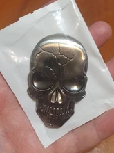 Pegatina de emblema para coche, calcomanía de parachoques de Metal 3D de Diablo, calcomanía de emblema para coche, SUV, camión y motocicleta