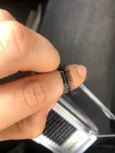 Extensiones de pestañas individuales, 25mm, suaves, naturales, clásicas, de visón de imitación, hechas a mano, de seda de visón coreano, suministros de pestañas