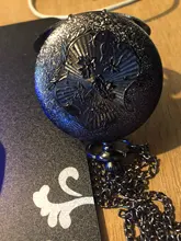 Reloj de bolsillo clásico para hombre y mujer, pulsera de cuarzo con forma de ojo, Ojos de dragón, collar de Lobo, cadena, regalos colgantes, nuevo