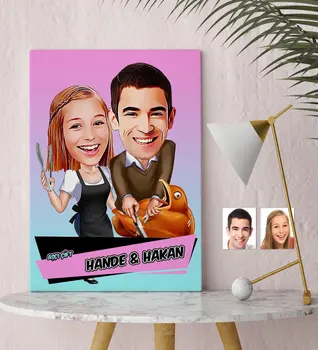 Personalized's Cook Couple Cartoon Canvas Table (30x50 cm.) - 2 funny Fun Favorable Cost Reliable Quality Picture Special Moment
Personalized's Cook Couple Cartoon Canvas Table (30x50 cm.) - 2 funny Fun Favorable Cost Reliable Quality Picture Special Moment