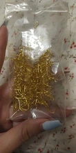 Ganchos de los pendientes, accesorios de aleación para fabricación de joyas, pendientes de gancho con forma de gota, 17x20mm, 100 Uds.