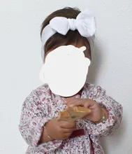 Diadema para bebé niña, accesorios para el cabello, lazos sombrero recién nacido, diadema para orejas de conejo, regalo, cinta de vendaje para niños pequeños, 1 Uds.