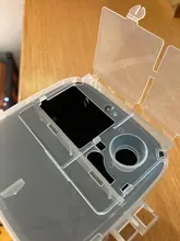 Contenedor de suministros de tatuaje de 1L, caja de basura de puntas de jeringa médica desechable, accesorios de tatuaje, cubos de colección, cubos