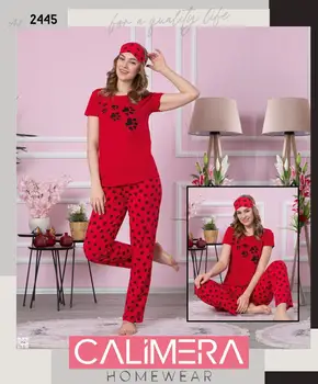 Pajamas 3 Sets Women Long Sleepwear Tshirt Sleeping Strip Red Cat Paw Carton Generation Suit Home Women Gift Female Sleepwear
Pajamas 3 Sets Women Long Sleepwear Tshirt Sleeping Strip Red Cat Paw Carton Generation Suit Home Women Gift Female Sleepwear
