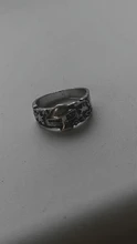 Anillo Vintage con patrón de flores y estrellas para mujer y hombre, sortija de varias tallas, estilo Retro Punk, Hip Hop, para fiesta nocturna, anillo del Club