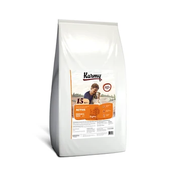 Dry food Karmy asset медиум and Maxi Dog medium and large breeds prone elevated Nat. Resistance Turkey 15кг
Dry food Karmy asset медиум and Maxi Dog medium and large breeds prone elevated Nat. Resistance Turkey 15кг