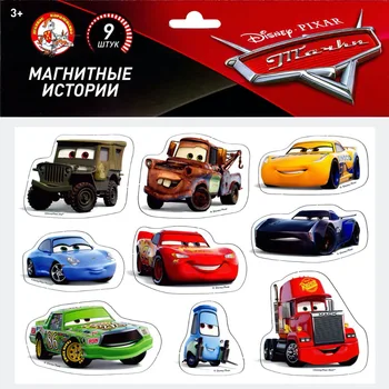 Magnets "cars". Series magnetic stories (Euro suspension, 4x20 PCs) Disney
Magnets "cars". Series magnetic stories (Euro suspension, 4x20 PCs) Disney