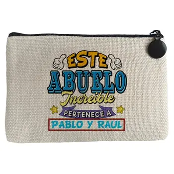 Purse customizable with named example This grandad amazing belongs to Paul and Carlos
Purse customizable with named example This grandad amazing belongs to Paul and Carlos