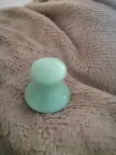 Rodillo masajeador de piedra de Jade, Cuarzo Rosa Natural, belleza Facial, masaje en forma de seta, cuidado del cuello, herramientas adelgazantes, belleza de la salud