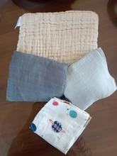 Toallas de muselina de 60x60cm para bebé, faja, bufanda, toalla de baño, pañuelo para recién nacido, paño de baño para alimentación facial