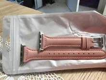 Correa de cuero de alta calidad para iwatch series se, 6, 5, 4, 3, 2, 1, 44mm, 38mm, 42mm, 40mm