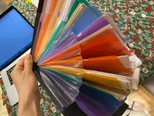 Carpeta de clasificación de varias páginas, Archivador A4 PP, bolsa de almacenamiento, portafolio, aprendizaje de oficina, Multicolor, Nueva inclusión, 7/13